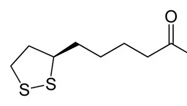 Chemical Structure of Alpha Lipoic Acid